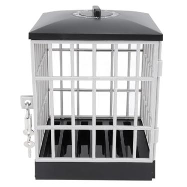 Imagem de Caixa de Bloqueio da Prisão de Telefone Celular, Telefone Celular Trancando Smartphone Segura Stand Stand, Cadeia de Telefone Celular Com Timer, Gaiola de Telefone Com Trava e