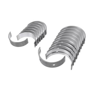 Imagem de ACROPIX Kit de rolamento principal e biela Nº 210202E100/230602E100 para Hyundai Tucson 2014-2019 Rolamento da haste do virabrequim do motor metal prateado 18 peças