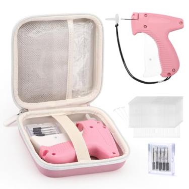 Imagem de Kit de armas de etiqueta de roupas com agulha fina para armazenamento de pistolas com 6 micro agulhas 1008 5 cm branco micro fixadores mini etiqueta de ponto acessório de arma para lojas domésticas