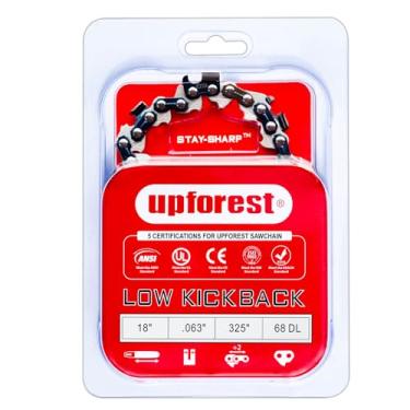 Imagem de UPFOREST Corrente De Motosserra De 18" Passo .325, Calibre 063, 68 Elos De Transmissão 26Rm368 Serve Para Stihl Ms250 Ms251 (Pré 2023) Ms 231, Ms 241, Ms 261, Ms250 C-Be, Oregon V68, Husqvarna: 501