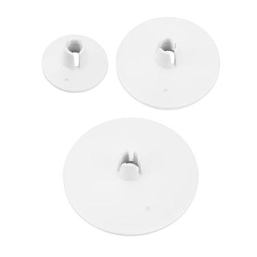 Imagem de Micro Traders 3 peças de carretel de costura doméstica para máquina de bordar, acessórios de 44,6 mm, 34,7 mm, 22 mm, compatível com Viking, compatível com costura Pfaff