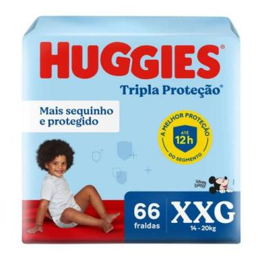 Imagem de Fralda Huggies Disney Tripla Proteção Hiper- 1 pacote, XXG