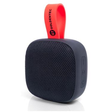 Imagem de Caixa de Som Bluetooth Goldentec GT Connect - Portátil - IPX6 - Até 8h Reprodução - Preta - 61455