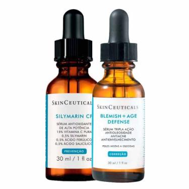 Imagem de Skinceuticals Kit - Tratamento Antiacne + Sérum Facial Antioxidante e 