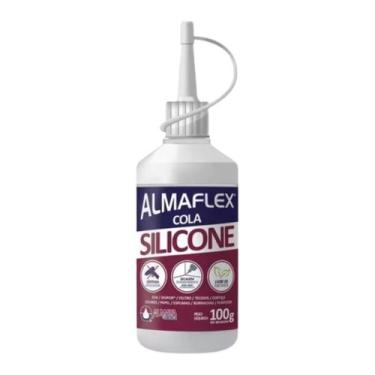 Imagem de COLA SILICONE ALMAFLEX 100ml - ALMATA QUIMICA