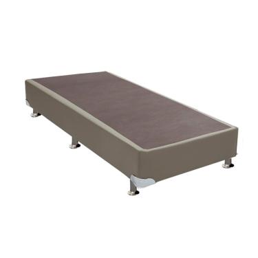 Imagem de Cama Ortobom Box Base Courano Bege Solteiro 78x188