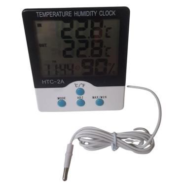 Imagem de Termohigrometro Digital Certificado Calibração Para Farmacia