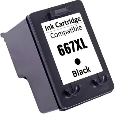 Imagem de Cartucho Para Impressora 2774 667xl - 3YM79AB Black Compatível