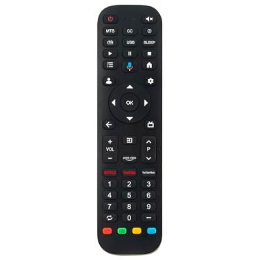 Imagem de Controle remoto de substituição de voz aplicável para Canvas-Series Smart Google TV 50/55/65/70/75 polegadas CG55-C1 CG65-C3 CG75-C3 CG43-C3 CG50-C3