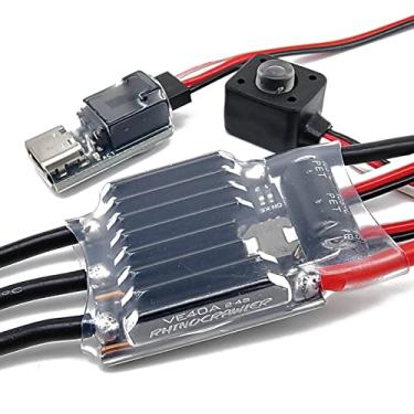 Imagem de RhinoESC Crawler ESC AM32 40A BEC 5.2~8.2V for Traxxas Axial MOA Ventru RC Crawler Pro Shafty Comp Crawler (Crawler 40A ESC)