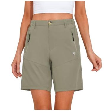 Imagem de Short feminino Little Donkey Andy com stretch de secagem rápida para caminhadas, acampamento, viagem, A1 Silver Sage, Small