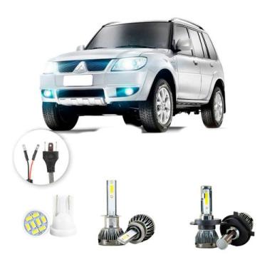 Imagem de Lampada Led Y3 22000lm Mitsubishi Tr4 2004-2022 H4 H1 - LUXLED y3, Bra