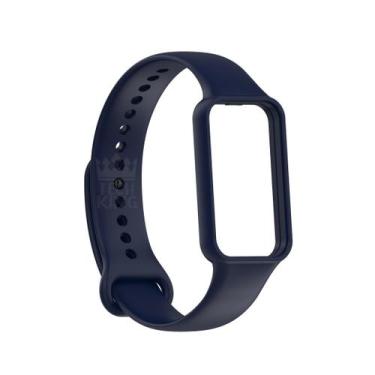 Imagem de Pulseira de Silicone Confortavel Para Amazfit Band 7 - Novo - TechKing