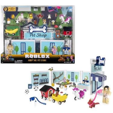 Imagem de Bonecos Roblox Playset de Luxo Pet Shop Com 3 Personagens e 9 Pets - 4