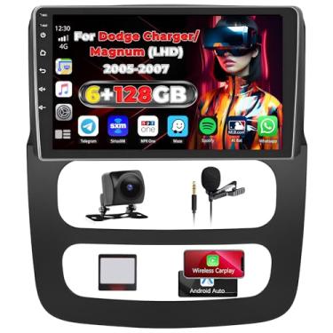 Imagem de [8 núcleos 6G + 128G] Inefala para Dodge RAM 1500/2500/3500 2002-2005 Android Car Radio Stereo, tela sensível ao toque de 9 polegadas com Carplay sem fio e Android Auto GPS/WiFi FM/RDS 32EQ DSP 59UI