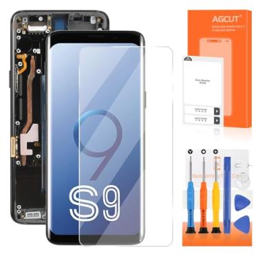 Imagem de Tela LCD OLED para Samsung Galaxy S9 de substituição para tela LCD S9 para Samsung S9 Display SM-G960U SM-G960F SM-G960W LCD digitalizador tela sensível ao toque peça de reparo preta com moldura