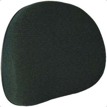 Imagem de Kit C/ 5 Encosto Cadeira Executiva Em Tecido Verde E Preto - Escritex