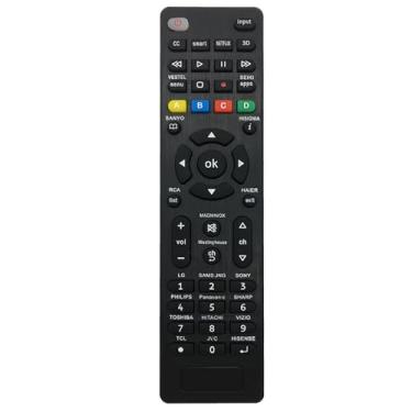 Imagem de Controle remoto universal para Smart TVs Samsung, Sharp, LG, Sony, Panasonic, Toshiba, TCL e outras marcas com controle remoto de Smart TVs Netflix