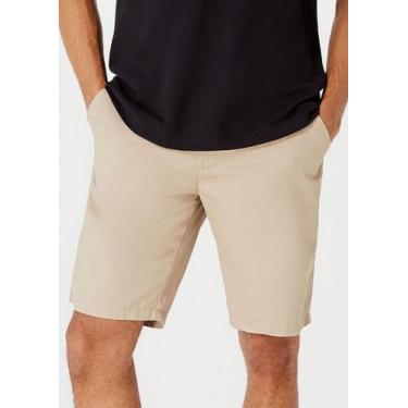 Imagem de Bermuda Hering KTNU Masculina Chino Algodão T. 38/48, 46, Hmj, Gelo