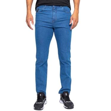 Imagem de Calça Jeans Masculina Ecko Reta Azul EK178