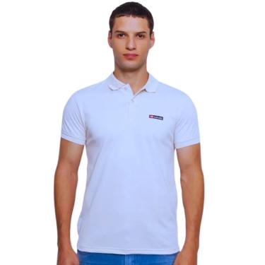 Imagem de Camisa Polo Masculina Ecko Branca EK291 Branco