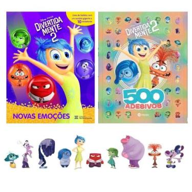 Imagem de Kit de livros disney 2 vol: divertidamente novas emoções (10 miniatura