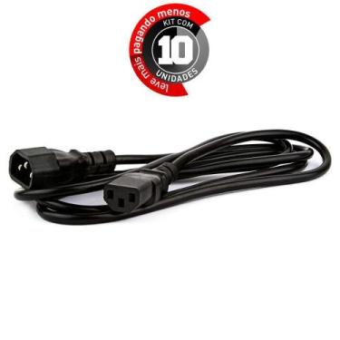 Imagem de Extensão Cabo De Força - 3 Mt - Kit 10 - Cirilo Cabos