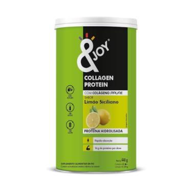 Imagem de Colágeno Hidrolisado Enjoy Collagen Protein - Sabor Limão Siciliano - com Colágeno PPURE 440 G