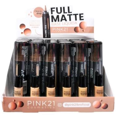 Imagem de PINK21 BASE LIQ FULL MATTE CS5554 24UN+PV DISPLAY