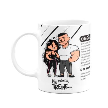 Imagem de Caneca Namorados - Casal Fitness - Oração Fitness - M2