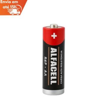 Imagem de Pilha AA Alcalina Alfacell 1,5V  Alta Duração e Potência - CAMP HOME
