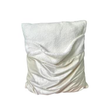 Imagem de Caminha de Cachorro Cama Pet Canguru Saco De Dormir Cães e Gatos (Branco,GG - 90x75cm)