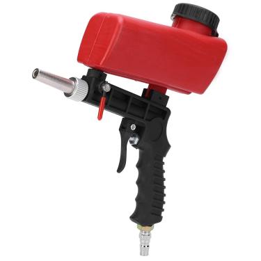 Imagem de Kit de pistola de jato de areia ajustável portátil YWBL-WH para projetos de jateamento, remoção de tinta, manchas, ferrugem, sujeira em superfícies e limpeza de piscinas, pistola de pintura