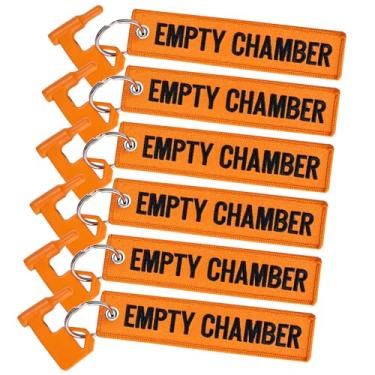 Imagem de GLKTRS Bandeiras De Segurança Universais Para Rifles E Pistolas Com Etiquetas Coloridas Brilhantes - Acessórios Essenciais Armas (Laranja)