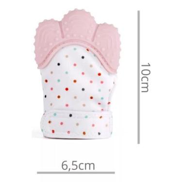 Imagem de Mordedor Silicone Pro Baby Luvinha Silicone Cores Variadas, Rosa