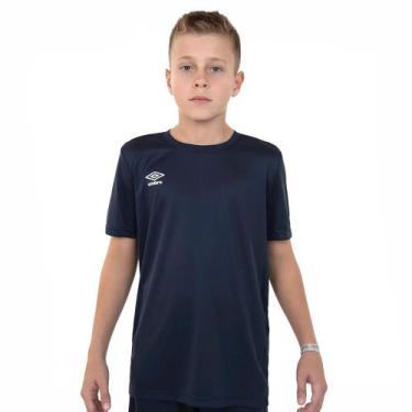 Imagem de Camiseta Infantil Masculina Umbro Legacy Marinho, Marinho, 12