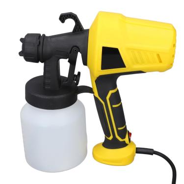 Imagem de Generic Kit de Pistola de Pulverização Parede, Alta Eficiência Uniforme e Delicado Multiuso 500w Pulverizador Tinta Tinta Fácil Montagem Controle Fluxo Com Funil para Decoração Interna (#1)