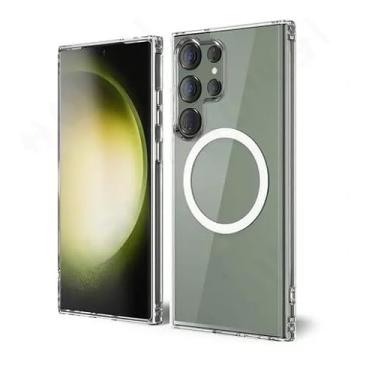 Imagem de Capa Capinha Magnetica Hybrid Antishock Para Samsung Galaxy S23 Ultra