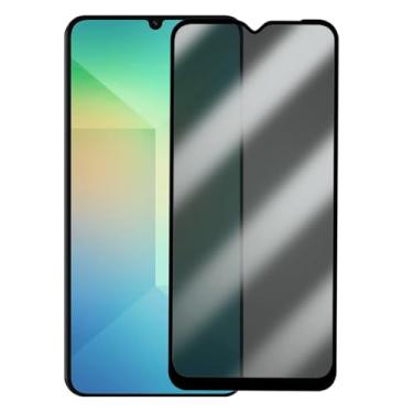 Imagem de Película de Vidro 3D Privacidade Anti Spy para Samsung Galaxy A06, 6.7 Polegadas, Vidro Temperado 9H