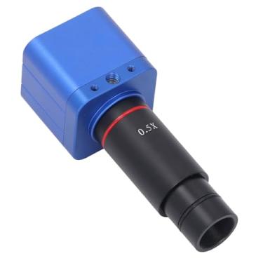 Imagem de Câmera de Microscópio HD de 24MP, Gravação 1080P, Zoom Digital USB 2.0 Com Medição, Montagem C/CS, para XP/7/8/10 (plugue americano)