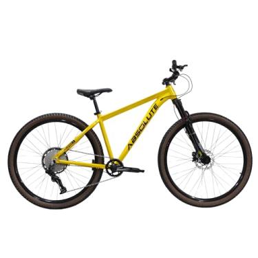 Imagem de Bicicleta Aro 29 Absolute Nero 5 12 Vel Alumínio Suspensão Trava Freio Hidráulico (Amarelo, 19)