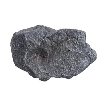 Imagem de Ｂｅｓｇａ artificial com textura realista, ornamento de espuma, pedra falsa, arenito, paisagem para aquário, decoração de quintal, jardim, hotéis, 27cm X 28cm X 16cm