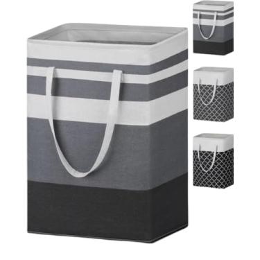 Imagem de Cesto Organizador Multiuso Flexivél com Alças Retangular para Roupa