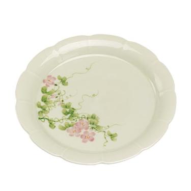 Imagem de Conjunto de chá Gongfu pintado à mão boutique – Asagao de verão em esmalte verde macio, inclui mini bule, Gaiwan, xícaras de chá, bandeja de bule de chá e Jianshui, conjunto de presente de cerimônia