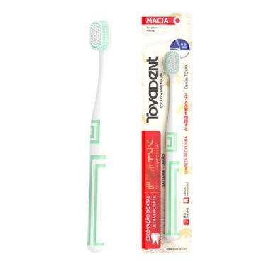 Imagem de TOYADENT PRIME Escova de Dente Adulto Extra Macias, 1 Unidade, Design Colorido, Limpeza Profunda, Para Gengivas Sensíveis, Portátil, Livre de BPA