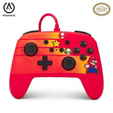 Imagem de PowerA Enhanced Wired Controller for Nintendo Switch - Speedster Mario