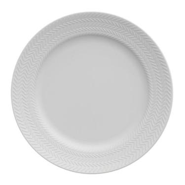 Imagem de Prato Avulso 26,5cm Raso Chevron Porcelana Germer