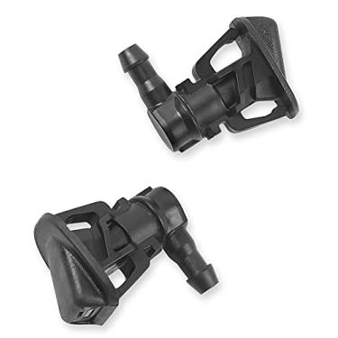 Imagem de OTUAYAUTO Bocais de lavagem de para-brisa dianteiros, substituição para Jeep Wrangler 2013-2018 Jeep Wrangler JK 2013-2023 - Substitui OEM #: 68164356AB, kit de jato de spray (pacote com 2)