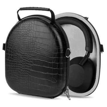 Imagem de Capa UltraShell Geekria para Sony WHCH710N, WHCH700N, WHXB900N, WH1000XM3, WH1000XM2, MDR-M1ST, MDR1AM2 fones de ouvido, capa protetora de substituição rígida bolsa de transporte para viagem com espaço para acessórios