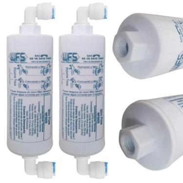 Imagem de Kit Filtro Refil Compativel Purificador Hoken Hk 1000 - WFS